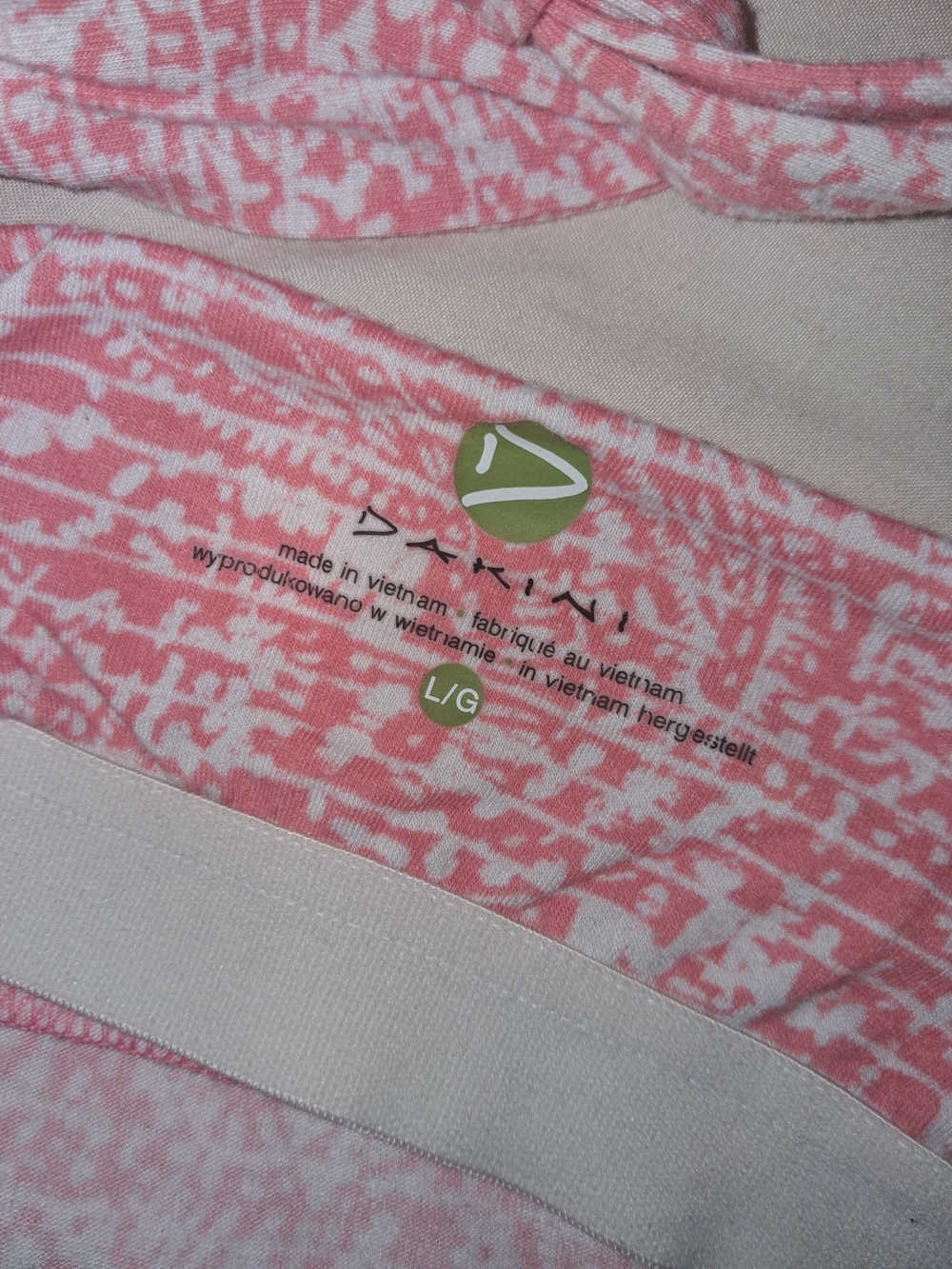 Dakini Pink & White Patterned Maxi Dress